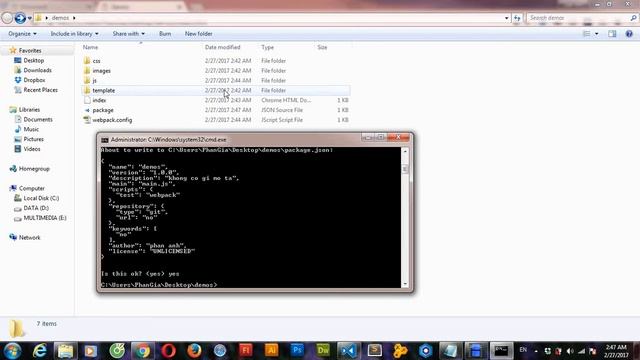 Webpack căn bản - Demo01 - Bundle 1 file từ nhiều file смотреть онлайн