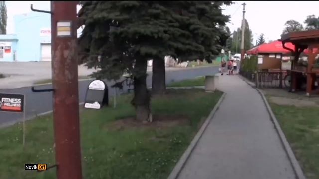 Миловице, бывший дом офицеров, бывший танковый рембат в/ч пп 41537. Наши дни. смотреть онлайн