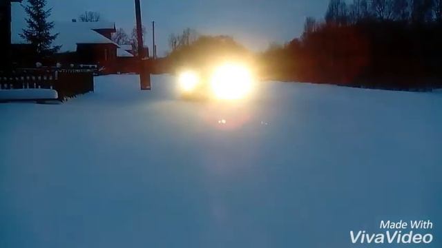 Mercedes GL.Зима.