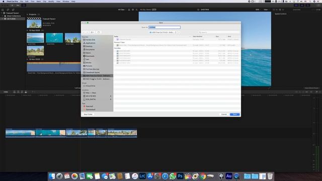Final Cut 10.4.9. Работа с Прокси и Библиотеками. Монтаж 4К - 8К - H265. смотреть онлайн