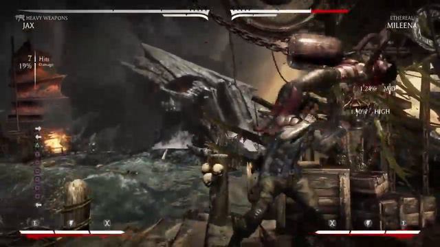 Mortal Kombat X: Jax (Pumped Up) Combo 29% смотреть онлайн