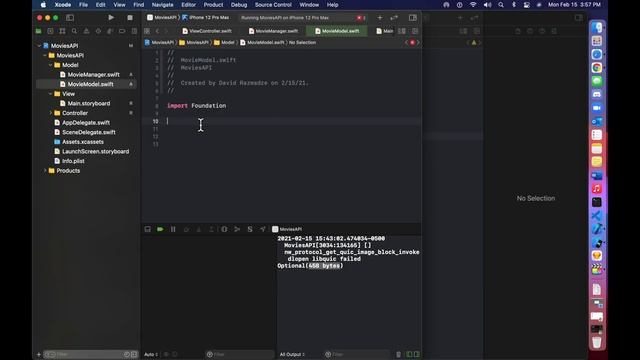 iOS Programming: Fetching JSON Data Tutorial (UIKit/Swift 5) смотреть онлайн