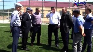 Состоялось открытие мини футбольного поля в с.  Какашура