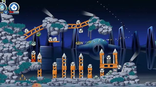 Angry Birds Star Wars II - Rebels (Bird i Pork Side) смотреть онлайн