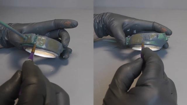 ШЕРМАН с интерьером и экипажем /2часть/Изготовление и сборка танка/ картон и пластилин, покраска