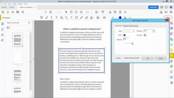 How to put a border around text in adobe acrobat pro dc