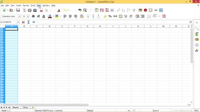 LibreOffice / OpenOffice - Drop Down Menu смотреть онлайн