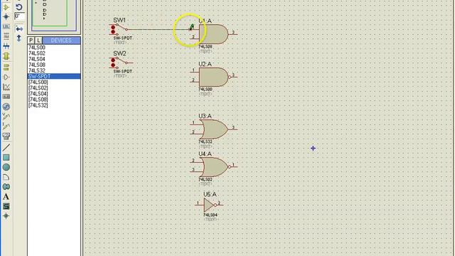 Proteus Video 3: Logic Gates Simulation And Operational Amplifier Basics