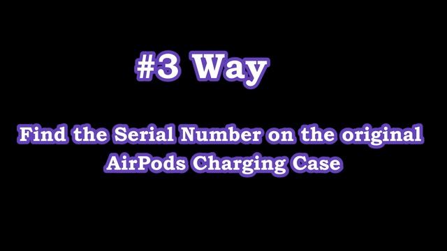4 Ways to Find Your Airpods Serial Number смотреть онлайн