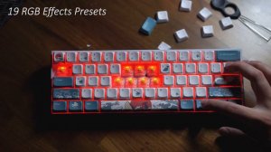 Gaming with Gateron Yellow Switches (XVX M61 60% Wireless Keyboard)