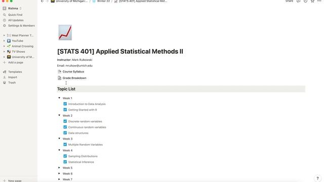end-of-semester notion, google calendar & goodnotes tour | digital organization for college student смотреть онлайн