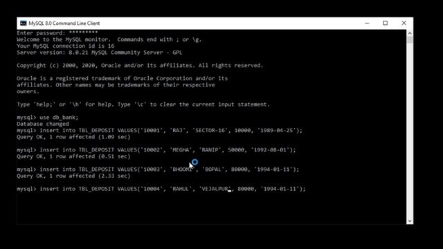 DBMS PRACTICAL 1 TO 4 | PROF NIRAJ THAKOR смотреть онлайн