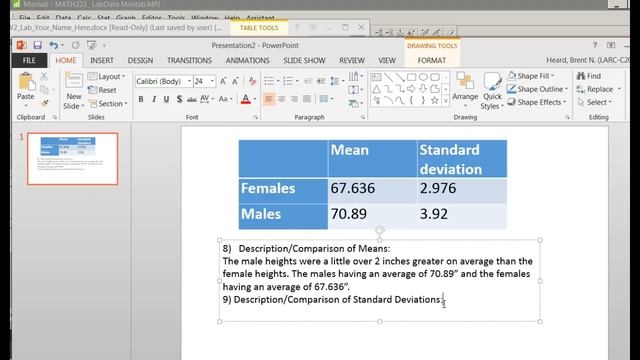 Comparing the Mean and Standard Deviation of Two Data Sets смотреть онлайн