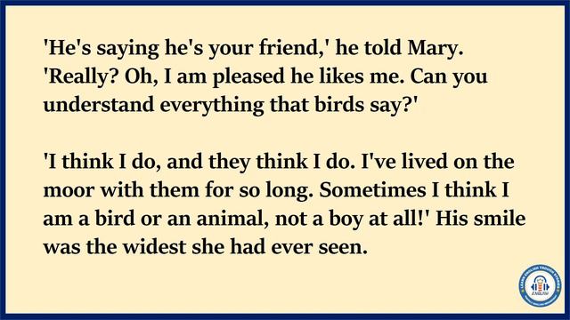 🔥Improve your English through story 👍 level 3 👍"The Secret Garden" смотреть онлайн