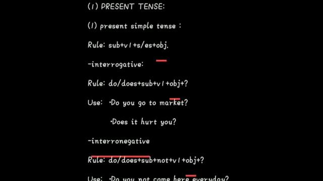Tense||English grammar||present simple tense complete description. 📓study hard. смотреть онлайн
