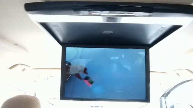 Leon Toyota Vellfire Alphard anh20 17.3" fhd hdmi usb mp4 roof led monitor rm720 смотреть онлайн