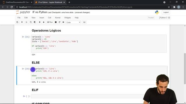 Como usar IF e Else no Python (Como fazer condições no Python) смотреть онлайн