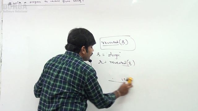 Python || Q2. Write a Program To REVERSE content of the given String by using reversed function смотреть онлайн