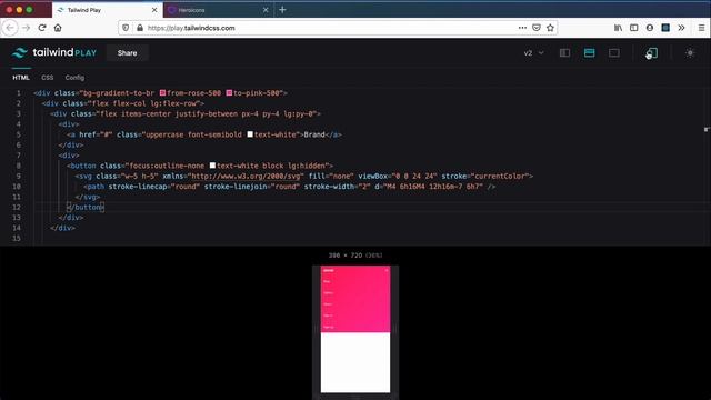 Belajar Tailwind CSS 2 - 13 Mari Kita Buat Navbar смотреть онлайн