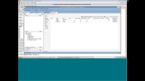 Oracle Data Integrator 12c - Creating a Project and Mapping: Flat File to a Table (Recorded Webcast