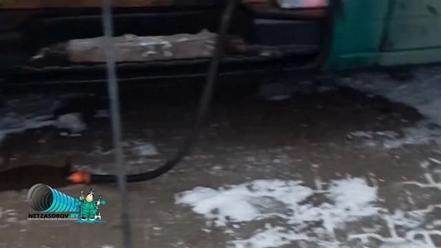 Прочистка канализации в частном доме. смотреть онлайн