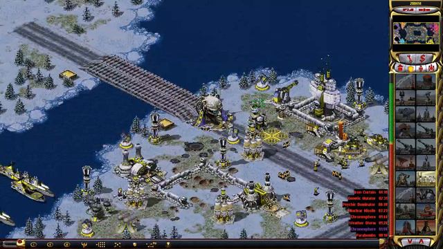RED ALERT 2 YURI'S REVENGE EAGLE RED Iraq vs 7 France brutal superweapon смотреть онлайн