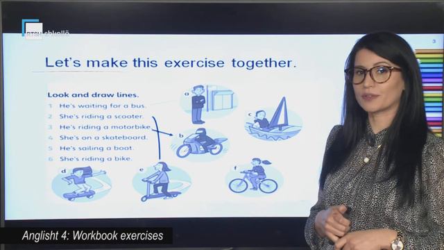 Anglisht 4 - Workbook exercises смотреть онлайн