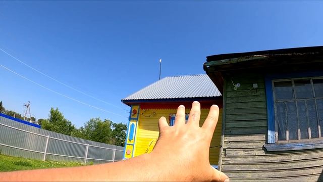 Косметический ремонт дома. Освежаем фасад. Жизнь в деревне. смотреть онлайн