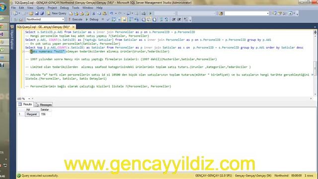 Transact SQL - Inner Join İle Tablo Birleştirme смотреть онлайн