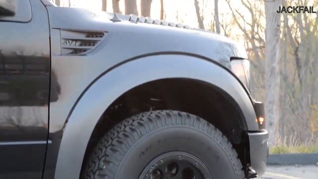 ФОРД РАПТОР - КРУТОЙ ВЫХЛОП БОРЛА!!!