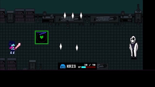Deltarune Gaster Boss Fight - Fanmade Deltarune Animation (2/2)