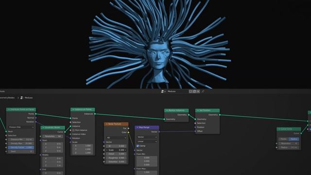 Procedural Curves with Geometry Nodes | Blender Tutorial смотреть онлайн