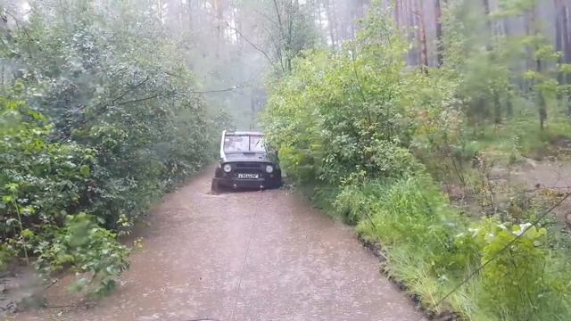 УАЗ 469 на двиготеле ЗМЗ-406i. смотреть онлайн