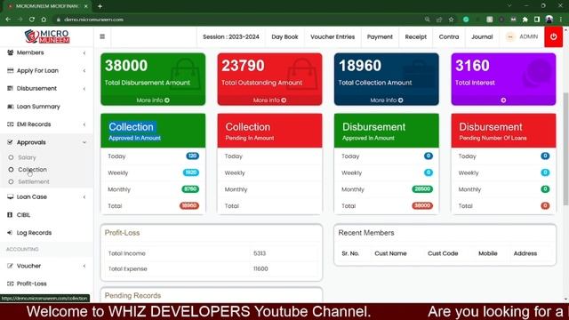 MicroMuneem V3.0 | Part- 14 Auto Approve Member Collection Feature in Microfinance Software смотреть онлайн