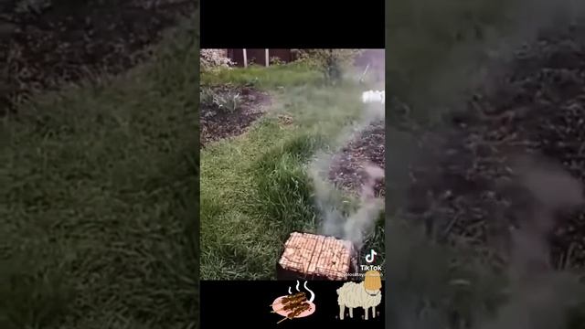 жарим вкусный шашлык из баранины, 9мая
