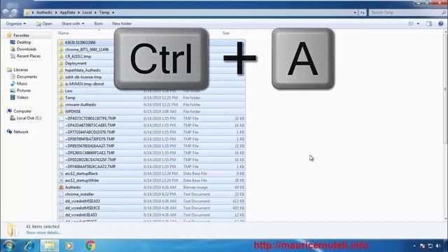 How To Delete Or Clear Temporary Files on Windows 7 смотреть онлайн