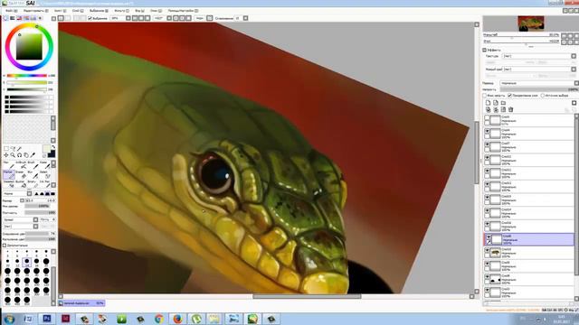 Speedpaint- lizard (ES) смотреть онлайн