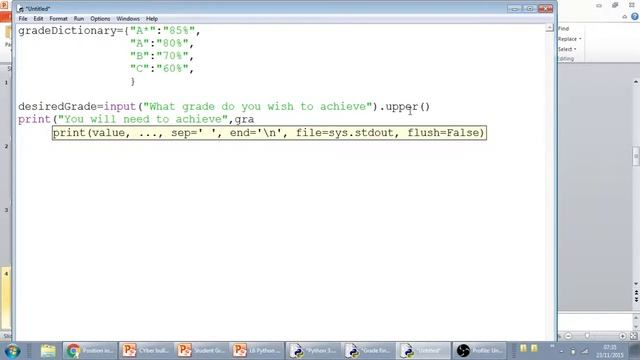 Python Tutorial 13 - Using a Dictionary to match a grade to a percentage смотреть онлайн
