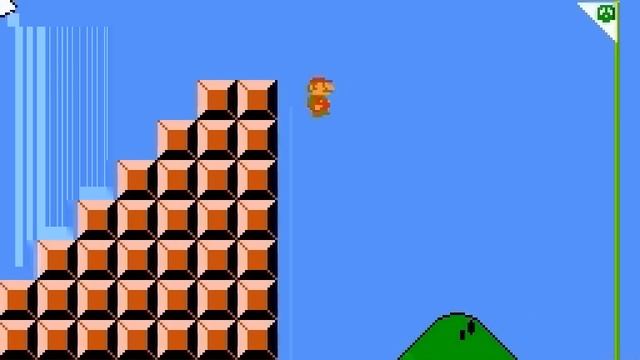 NES Super Mario Bros. ~ PAL Flagpole glitches смотреть онлайн