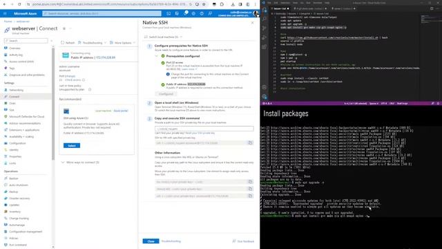 1. 設置Microsoft Azure VM, Web Server 及 NodeJS смотреть онлайн