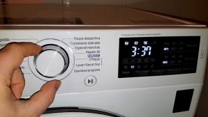 LG Washer Dryer Inverter Direct Drive 8/5 Kg F4J6TM0W: Stain Care programme. How to use