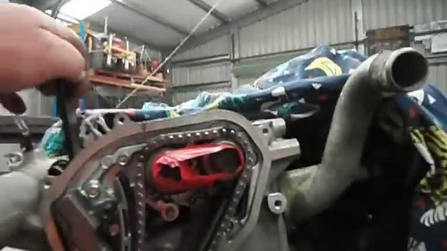 Nissan Diesel YD25 Timing Chain Detail