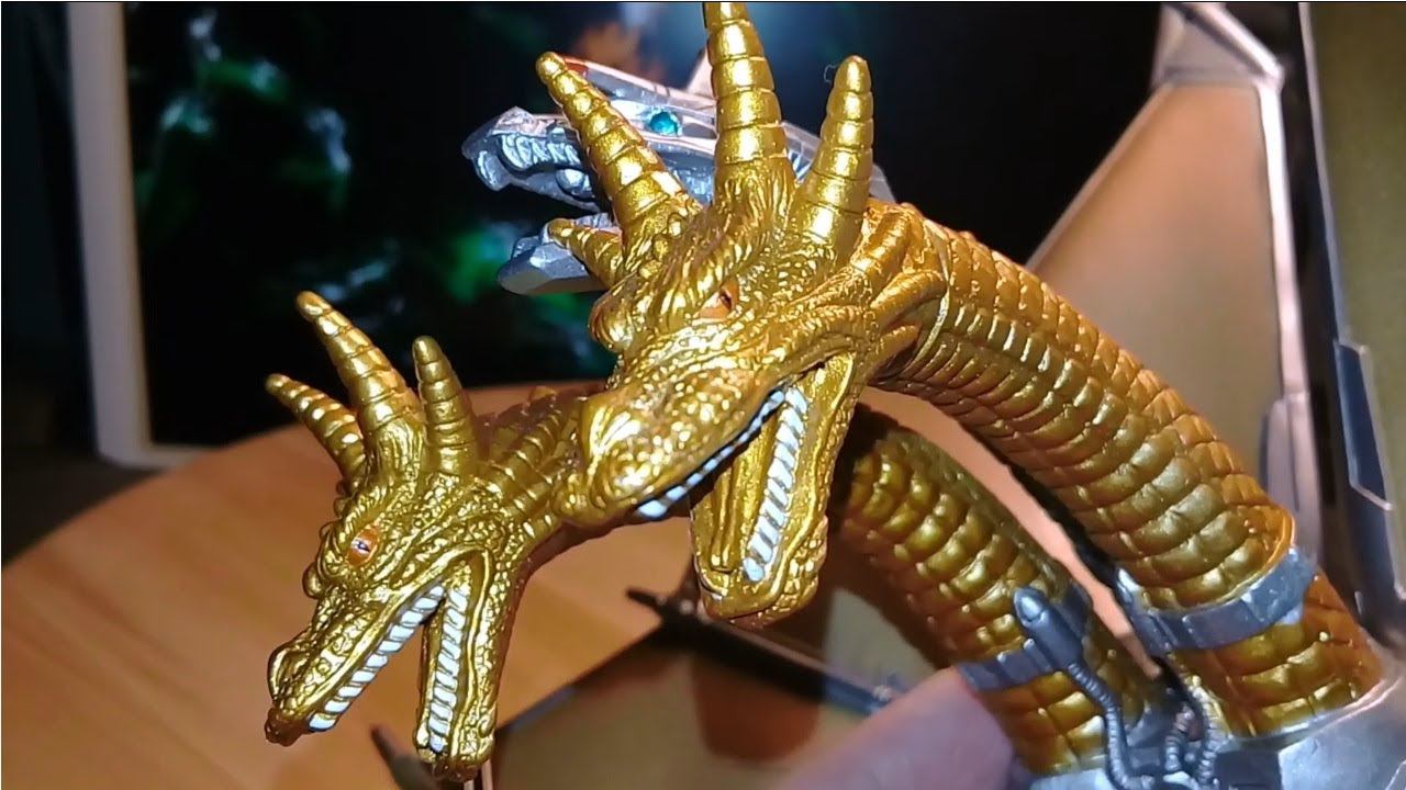 Vinyl Kaiju! 2018 Mecha King Ghidorah, Movie Monster Series by Bandai. смотреть онлайн