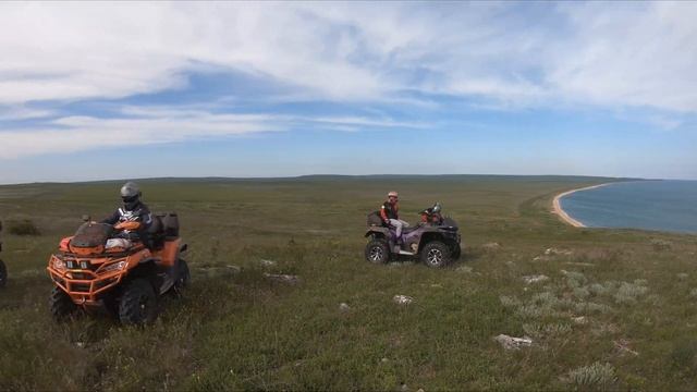 КРЫМ НА КВАДРОЦИКЛАХ. 1 ДЕНЬ - КРЫМСКАЯ ПУСТЫНЯ смотреть онлайн
