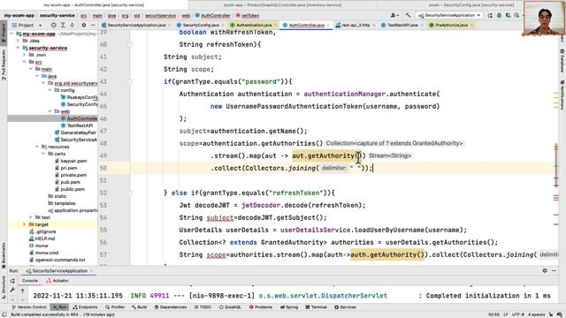 Part 2 Spring Security JWT Oauth2 OIDC смотреть онлайн