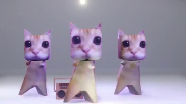 котики танцую под музыку смотреть онлайн