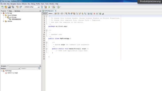 Java Android Tutorial Teil 3 Netbeans und die ersten Schritte in Java (ger)(Deutsch) смотреть онлайн