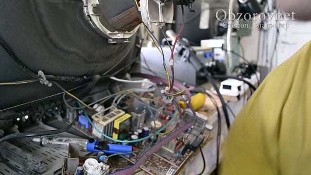 Ремонт телевизора Samsung замена ТДКС смотреть онлайн