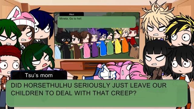 Class 1A Parents react to the Horse Cult | BNHA | chaotic class 1A смотреть онлайн