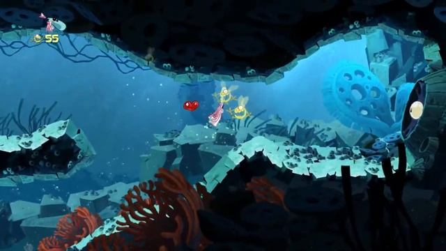 ВСЕ В ОГНЕ! ОГРОМНАЯ СКОЛОПЕНДРА! Rayman Origins. Серия #5. смотреть онлайн